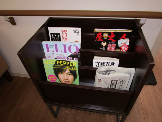 レストランに談話コーナーを設置しました