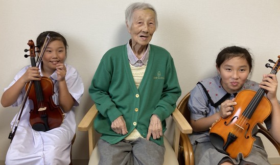 ８月生まれの入居者様