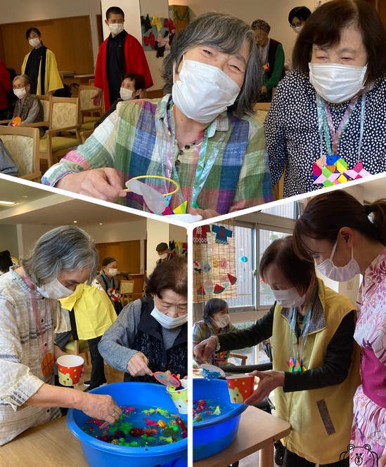 夏祭り♪　金魚すくい編