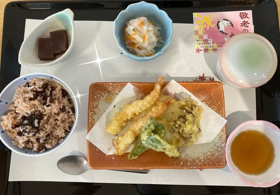 「敬老の日祝い膳」