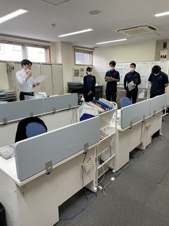 消防訓練を実施しました。