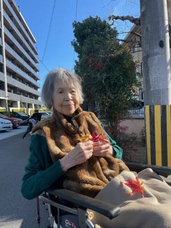 冬でも日光浴♪