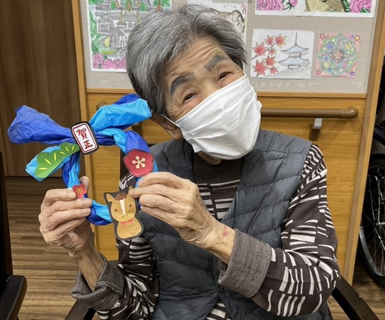 ★新年を迎えたデイサービス★