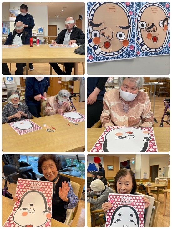 福笑い・・・♫