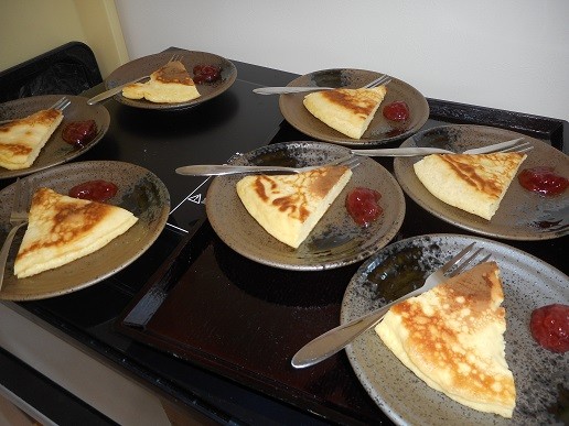 今日は、手作りおやつです！