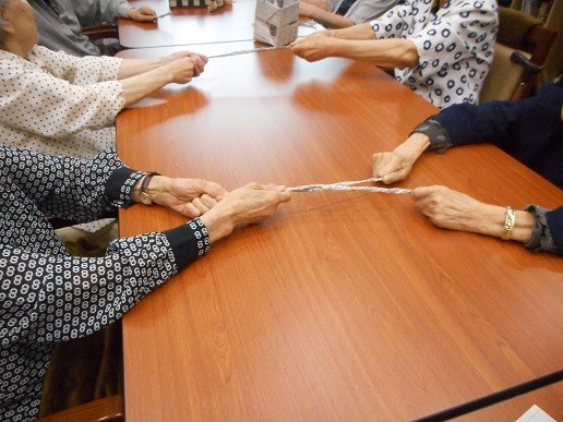 今日のレクリエーションと作品