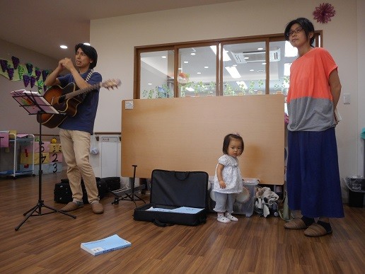 8月30日の音楽療法