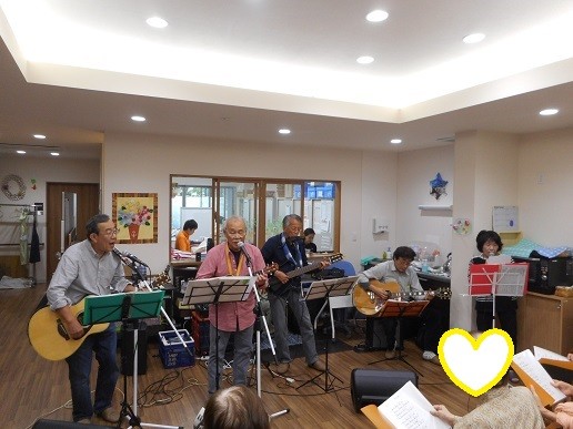 人気バンドの方々です！