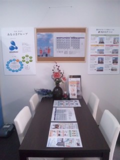 開設準備室の模様替え。