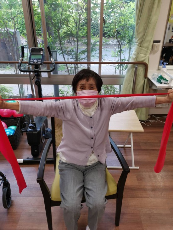 デイサービスで体操をして元気なろう！！③