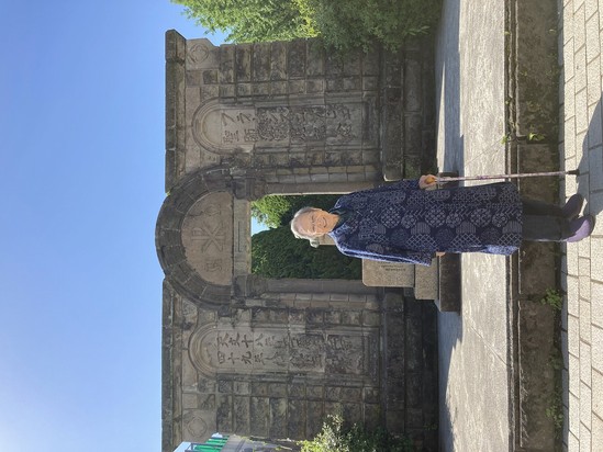 買い物同行の途中で