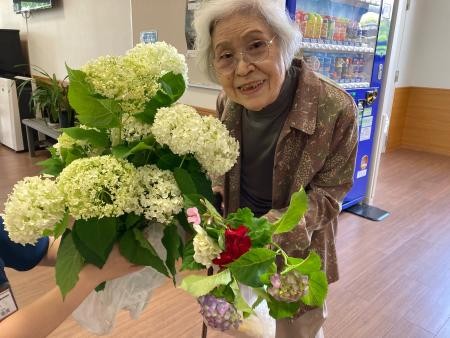☆紫陽花をいただきました☆