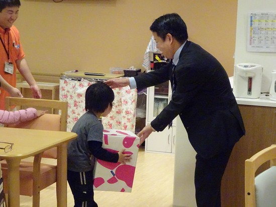 ランドセル授与式