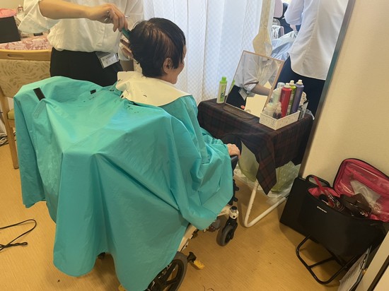 7月　訪問理美容