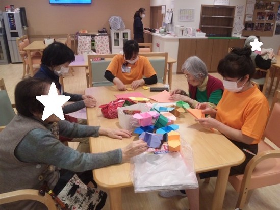 豆まきに向けて・・・。