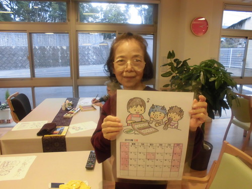 カレンダー作り