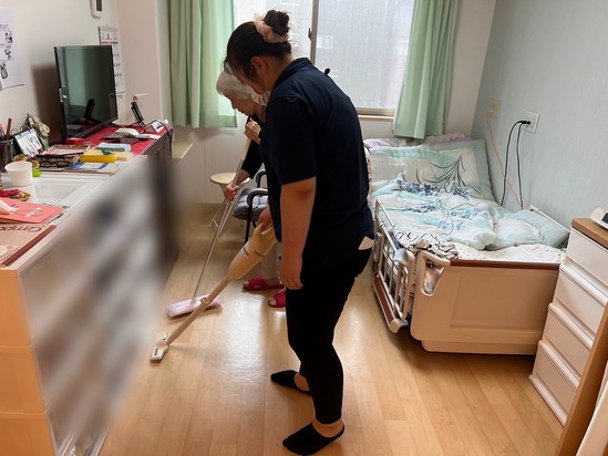 お部屋のお掃除を(^^)/