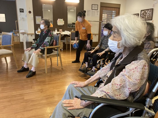 今日の体操(*´▽｀*)