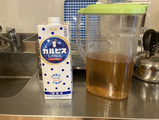 水分補給をしっかりと