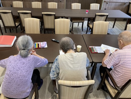 塗り絵の効果もすごい♪