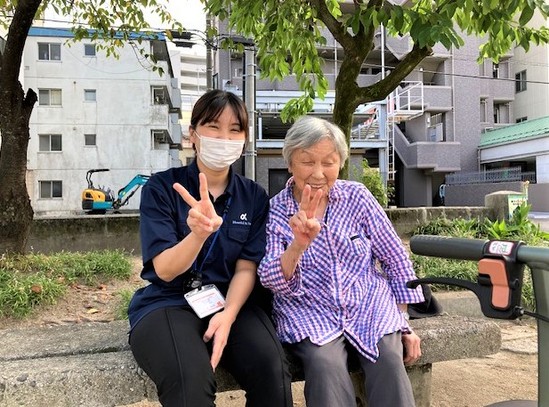 まだまだしゃんと歩けるよ～②