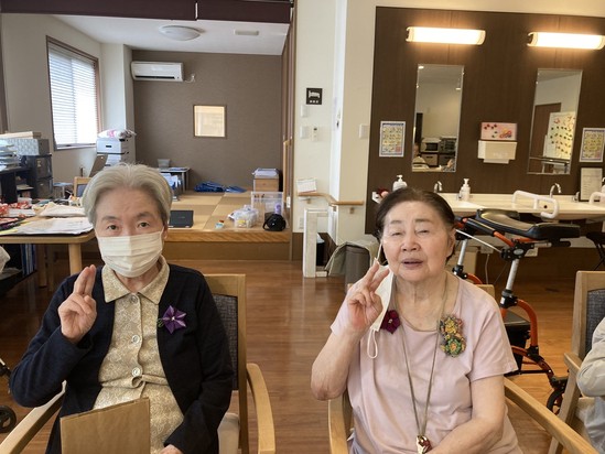 皆でお揃い(´▽｀*)