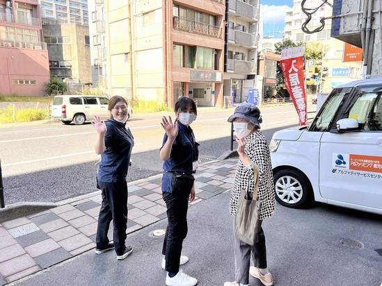 いざ！歩行の訓練へ！！