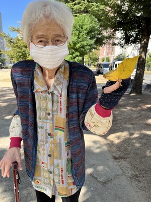 秋の緑道さんぽ！～リハビリ編～