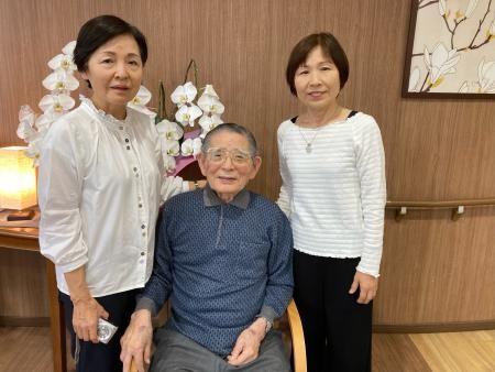 ☆お父さんとは沢山面会を☆