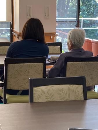 昼食時のひと時