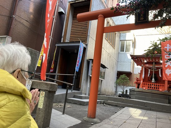 天文館でパシャリ