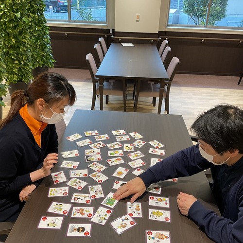 レクリエーション準備