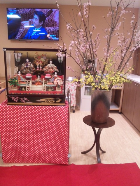 ひな祭り行事。