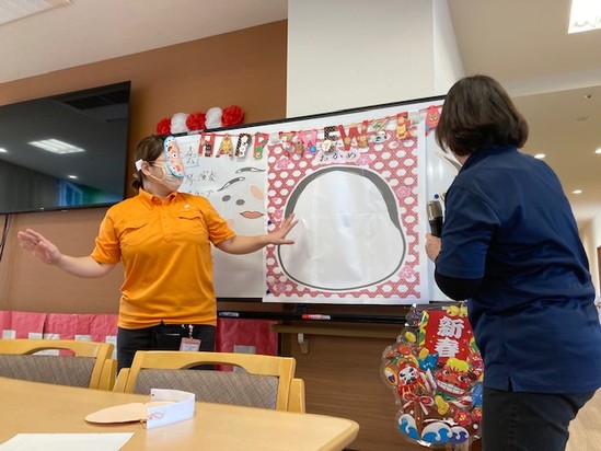 みんなで楽しい新年会♪②