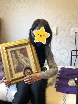 得意な絵を生かして　