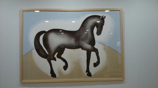 ☆馬がお出迎え☆