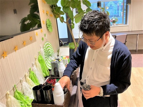 食堂に喫茶コーナーができました～