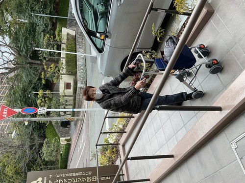 ご家族様と外出されました!(^^)!