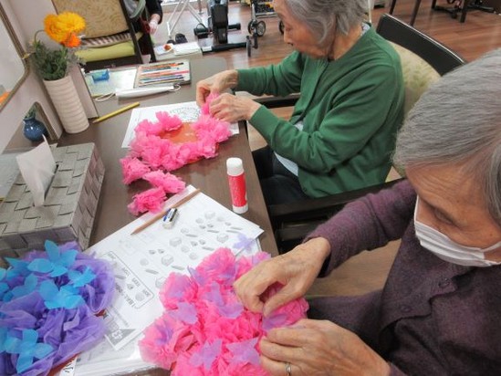 来月の壁面は・・・