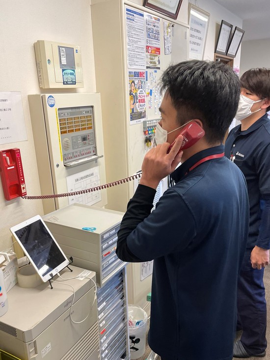 消防訓練を行いました！