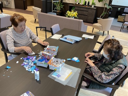 レクリエーション準備