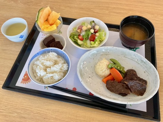 小満　イベント食！牛ハラミ定食♪