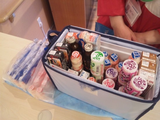 ヤクルト屋さんが来たぁ！