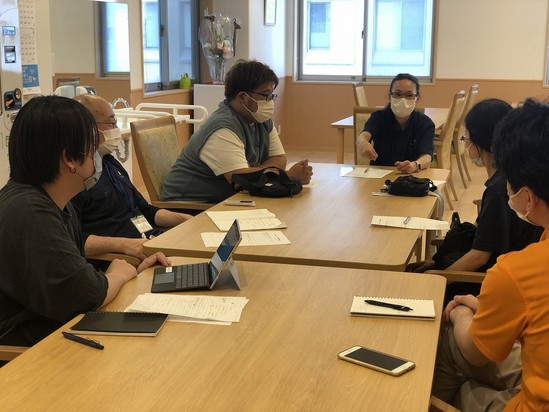 真面目に～('_')