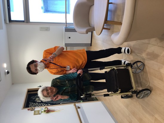 訪問看護～歩行訓練～