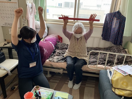 訪問看護～棒体操～