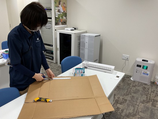 7月七夕の準備を