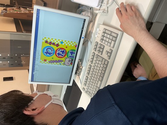 8月4日の夏祭りの準備