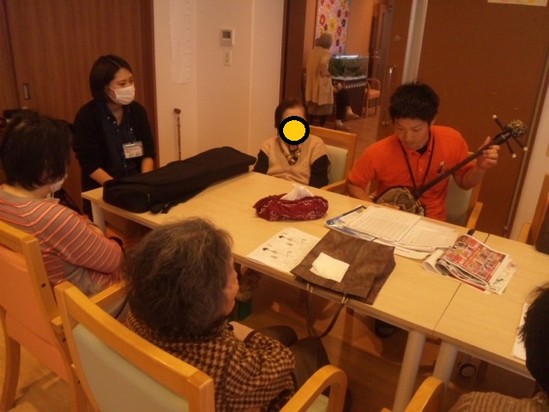 昨日のディサービス。