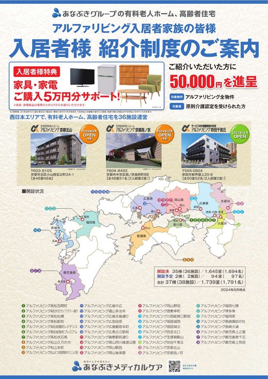 入居者様 紹介制度のご案内